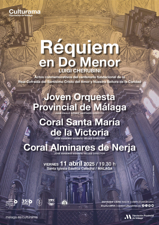 EL REQUIEM DE CHERUBINI SONARÁ POR PRIMERA VEZ EN LA CATEDRAL DE MÁLAGA